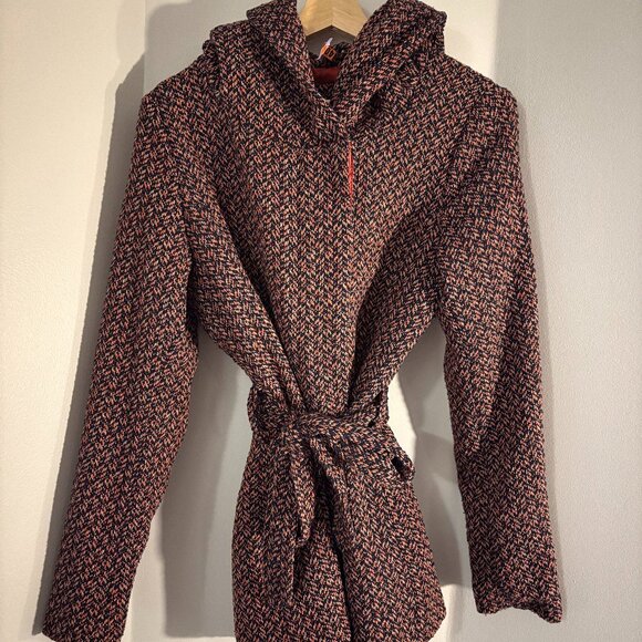 Vintage Mossimo Supply Co belted coat - Picture 1 of 12